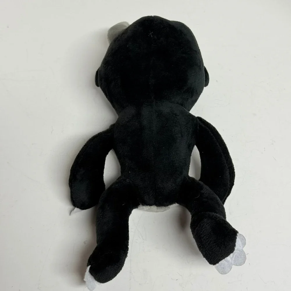 Rainbow Friends Chapter 2 Black Gray Plush Stuffed Monster Toy 11 Inch